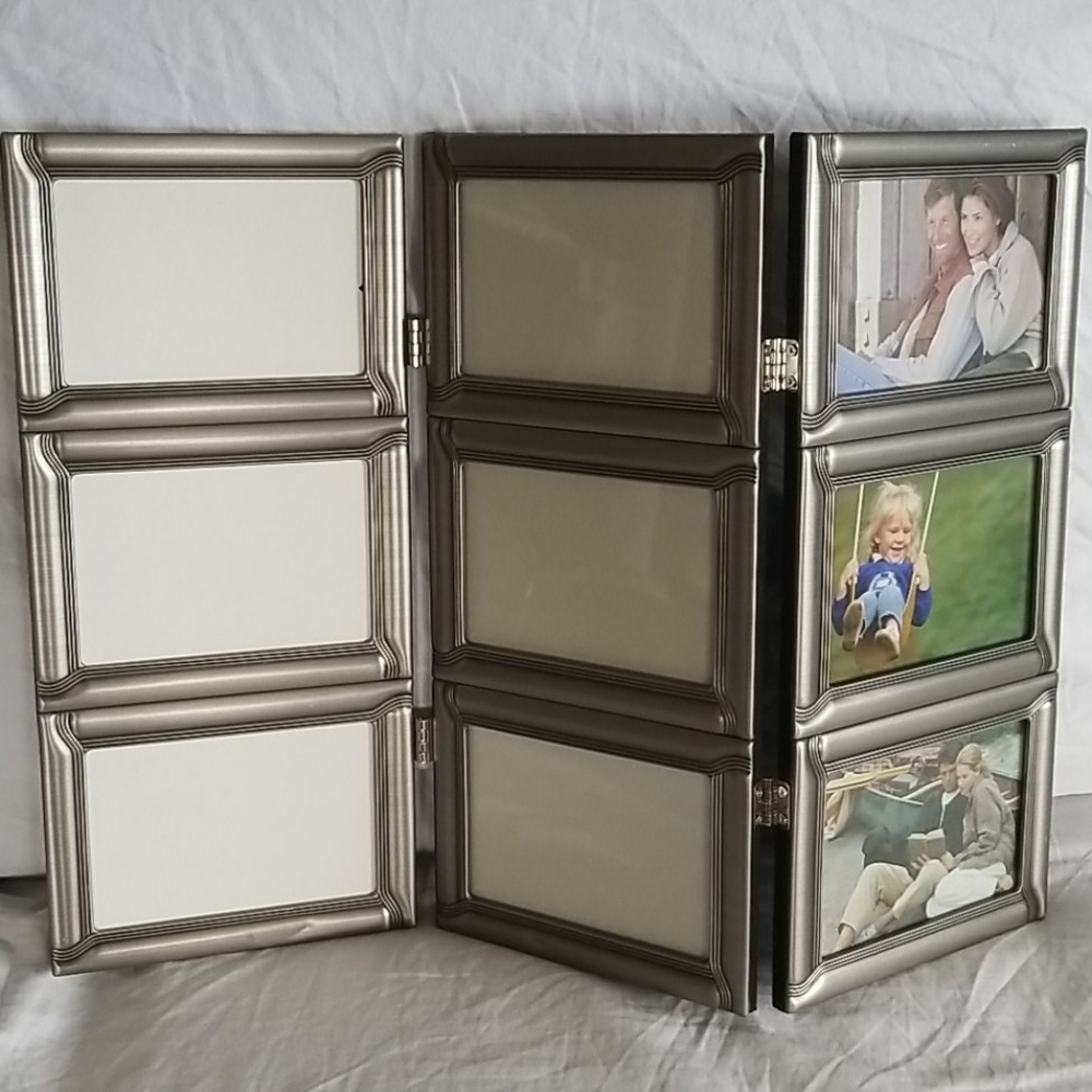 3 panel screen photo frame